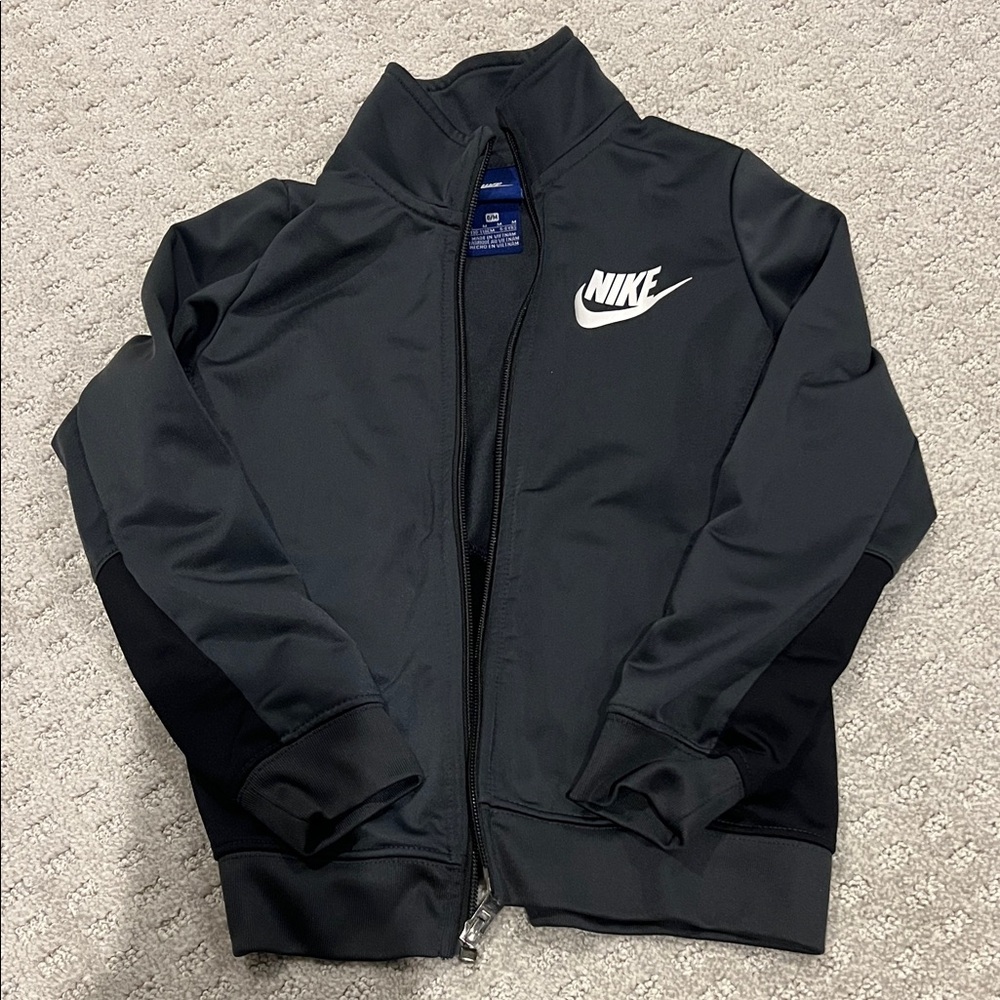 Nike Black Full-Zip Athletic Jacket